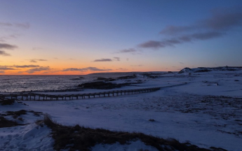 Couché de soleil au Diamant - St Pierre - février 2026