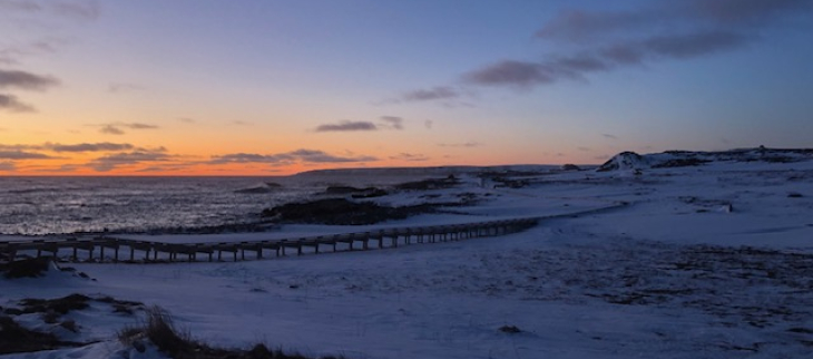 Couché de soleil au Diamant - St Pierre - février 2026